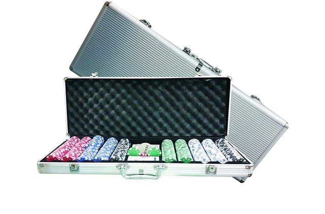 KD CASINO 500 Pcs  POKER CHIPS SET, PREMIUM  HEAVY QUALITY CHIPS