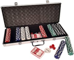 KD CASINO 500 Pcs  POKER CHIPS SET, PREMIUM  HEAVY QUALITY CHIPS