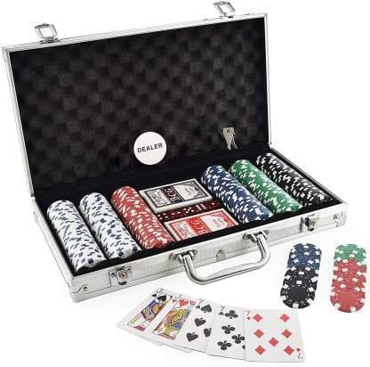 KD CASINO 300 Pcs POKER CHIPS SET, PREMIUM HEAVY QUALITY CHIPS