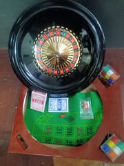 KD ಕ್ಯಾಸಿನೊ PVC ರೂಲೆಟ್ WHEEL16 ಇಂಚಿನ ಸೆಟ್