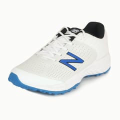 न्यू बैलेंस सीके 4020 रबर स्पाइक क्रिकेट जूते - सफेद/नीला