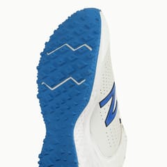 New Balance CK 4020 Rubber Spike Cricket Shoes - White/Blue