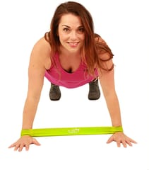 KD RESISTANCE LOOP BAND SET OF 5 , for Home Fitness, Stretching, Strength Training, Physical Therapy, Workout Bands, Pilates Flexbands