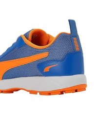 Puma Cricket Shoes Highrun Bluemazing-Orange Glow-White (10780601)