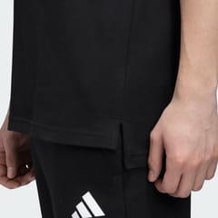 Adidas India Cricket Polo Black