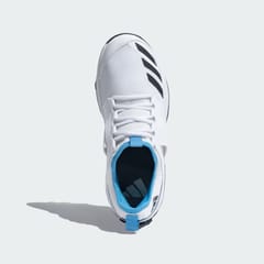 Adidas Men Cricup 23 Cricket Shoes White/Blue/Black