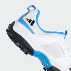 Adidas Men Cricup 23 Cricket Shoes White/Blue/Black