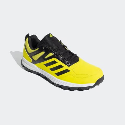 Adidas Rise V2 পুরুষ ক্রিকেট জুতা - হলুদ/কালো