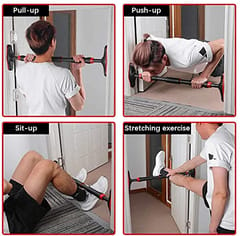 KD Doorway Pull Up Bar No Screws, Adjustable Chin Up Bar for Home Gym Fitness