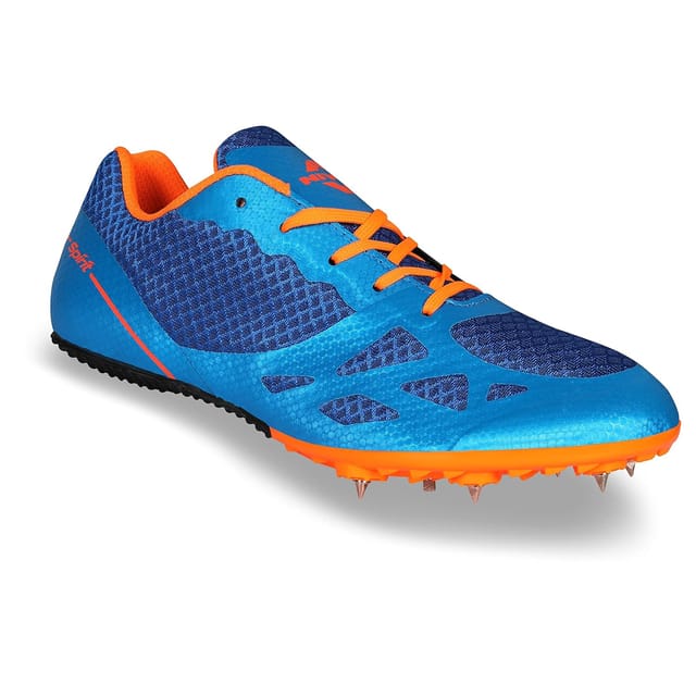 Nivia Men Running Spikes Spirit Track &amp; Field Shoes Blue