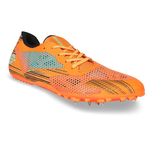 Nivia Men Track and field-100 Shoes for Running Athletic Orange