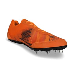 Nivia Zion-1 Men Running Spikes Shoes for Track & Field Orange