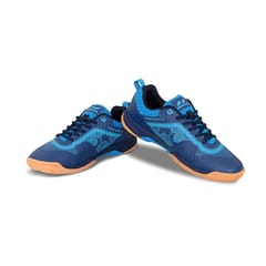 Nivia पुरुषों के लिए पॉवरस्ट्राइक 2.0 बैडमिंटन जूते (नीला)