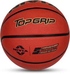 निव्हिया टॉप ग्रिप बास्केटबॉल - (तपकिरी)