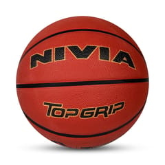 Nivia Top Grip Basketball - (Brown)