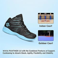Nivia mens Nivia Panther 2.0 Basketball Shoe
