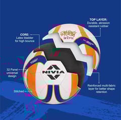 Nivia FIFA Quality Antrix  Football Ball - Size 5