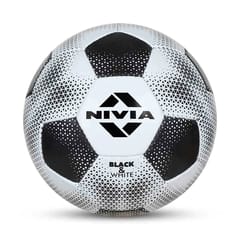 Nivia Between Footall Training Ball, Black & White