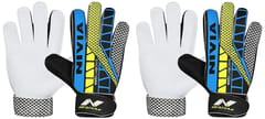 Nivia Carbonite Web Football Goal keeping Gloves Assorted Color