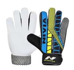 Nivia Carbonite Web Football Goal keeping Gloves Assorted Color
