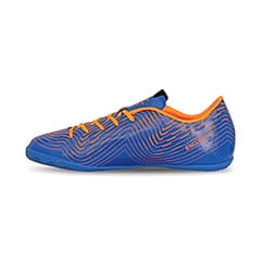 Nivia Encounter 8.0 Futsal Shoe | एस्टर ब्लू/ऑरेंज