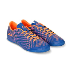 Nivia Encounter 8.0 Futsal Shoe | Aster Blue/Orange