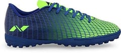Nivia Rabona 2.0 Turf Football Shoes for Men, Blue/Green