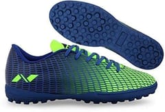 Nivia Rabona 2.0 Turf Football Shoes for Men, Blue/Green