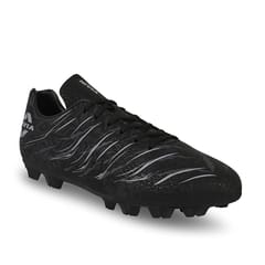 Nivia Carbonite 6.0 Football Stud for Men, Black