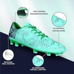 Nivia Ditmar 3.0 Football Shoes for Men, Sea Blue