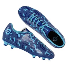 Nivia Encounter 10.0 Football Studs Lightweight Shoe for Kids Blue