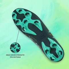 निविया एनकाउंटर 10.0 फुटबॉल स्टड हल्के जूते बच्चों के लिए हंटर ग्रीन
