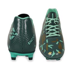 Nivia Encounter 10.0 Football Studs Lightweight Shoe for Kids Hunter Green