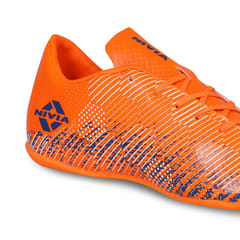 Nivia Encounter 9.0 Synthetic Leather Football Stud, Orange