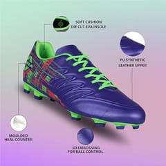 Nivia Purple Football Stud/Football Shoe for Men