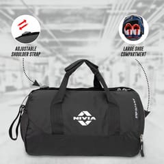 NIVIA Beast-4 22 LTR Gym Bag | Designed for Gym Daily Use Travel & Weekend.