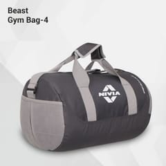 NIVIA Beast-4 22 LTR जिम बैग | जिम के दैनिक उपयोग, यात्रा और सप्ताहांत के लिए डिज़ाइन किया गया।