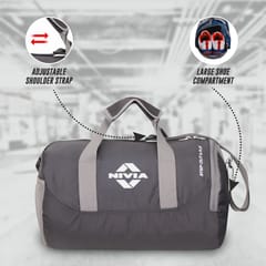 NIVIA Beast-4 22 LTR जिम बॅग | जिम दैनंदिन वापर प्रवास आणि शनिवार व रविवार साठी डिझाइन केलेले.