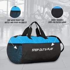 Nivia Polyester Beast-3| Unisex Gym Bags| Shoulder Bag for Men & Women| Carry Gym Accessories| Fitness Bag, Sports & Travel Bag.