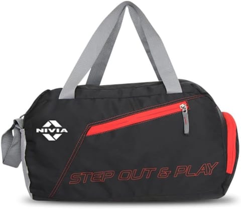 Nivia Sports Pace-02 14.5 LTR कनिष्ठ बॅग | जिम, दैनंदिन वापर, प्रवास, वीकेंड आणि साहस इत्यादींसाठी डिझाइन केलेले.