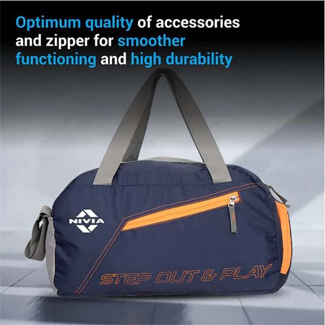 निविया स्पोर्ट्स पेस-02 22-एलटीआर बैग जिम, दैनिक उपयोग, यात्रा, सप्ताहांत  और रोमांच आदि के लिए डिज़ाइन किया गया।
