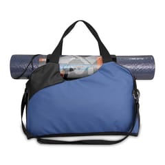 Nivia 18 LTR Yoga 3.0 polyester Bag for men women (Navy Green)