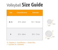 NIVIA CLASSIC RUBBER VOLLEYBALL, TRAINING BALL