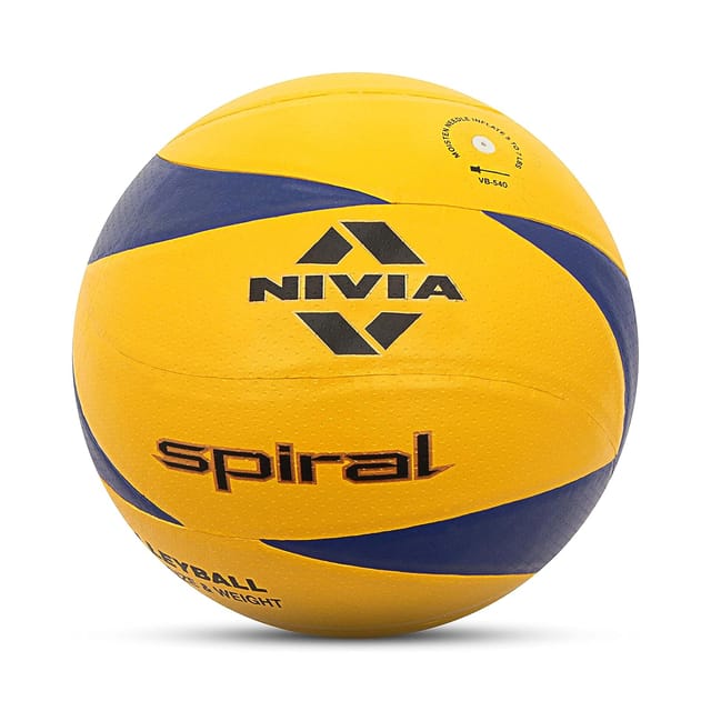 निविया स्पाइरल वॉलीबॉल (पीला) आकार-4