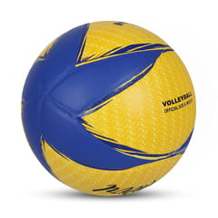 Nivia Twirl Volleyball Size-4 (Yellow/Blue)