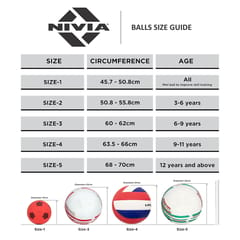 Nivia PU Leather Rubber Volleyball (Size 4) Multicolor