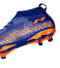 Nivia PRO Encounter 7 Football Shoes for Mens, Royal Blue/Orange