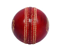 SG club cricket Ball Leather (Red) Standard Size