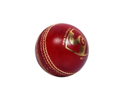એસજી ક્લબ ક્રિકેટ બોલ લેધર (લાલ) પ્રમાણભૂત કદ