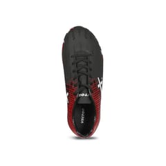 Vector X Royale Men's Turf Football Shoes, Red-Black